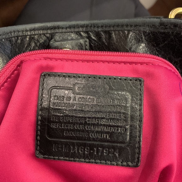 Coach Vintage Poppy Push Lock Tote - Picture 4 of 5